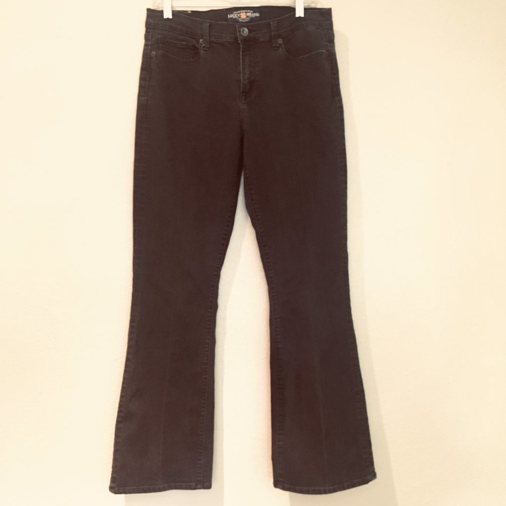 LUCKY BRAND Sofia Boot Cut Black Jeans
